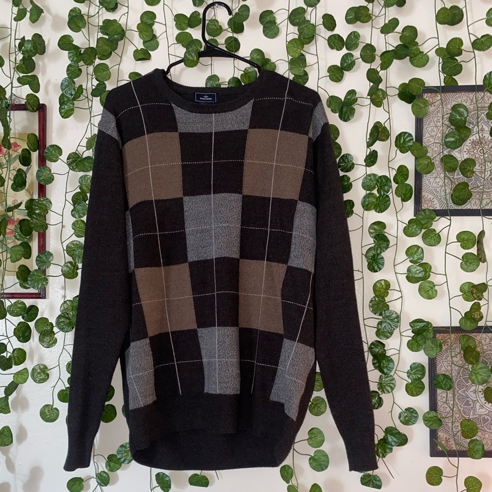 Dockers large “grandpa sweater”